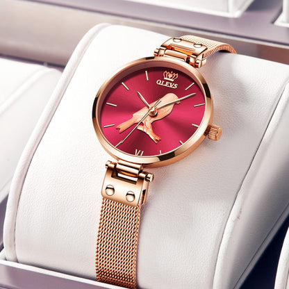 Luxury Ultra-thin Bird Quartz Watch