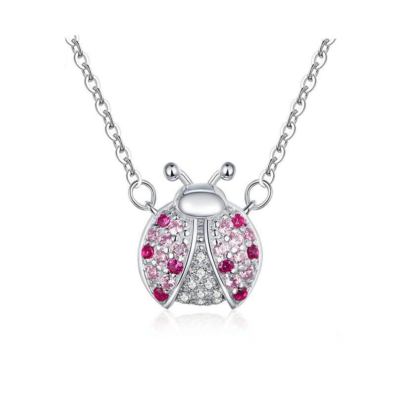 Ladybug Sterling Silver Pendant